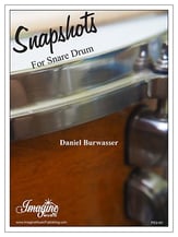 Snapshots for Snare Drum Unaccompanied Solo cover